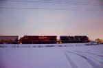 CP ES44AC & CEFX AC44CW Locomotives in the yard